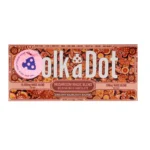 Polkadot mushroom chocolate bar