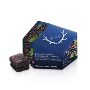 WYLD cannabis gummies made with real fruit – sativa, indica, and hybrid edibles in assorted flavors