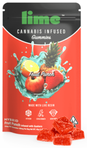 Fruit-Punch lime gummies 