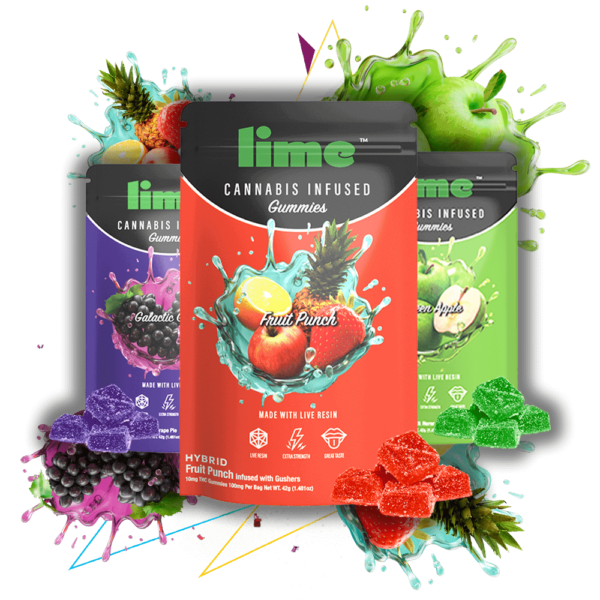LIVE RESIN GUMMIES | lime Gummies